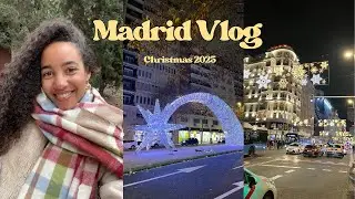 Christmas in Madrid 2025 🎄 | Christmas Lights Madrid 4K | Madrid Walking Tour