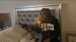 BOXING MY MOM ROOM WHILE SHE SLEEP