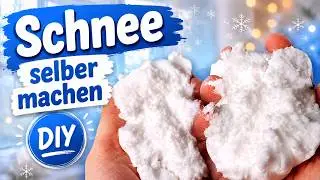 Schnee im Kinderzimmer? Du brauchst nur Rasierschaum und Natron ... ❄️