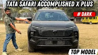 New Tata Safari Accomplished X Plus Facelift 🖤 Full Black Edition New Launch 2026 Model