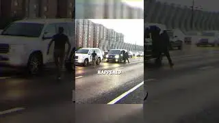 this is proof that road rage in Russia hits different  #roadrage #bikers