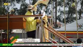 AMINA LUKANGA WITH PRESIDENT MUSEVENI BUZIGA TODAY