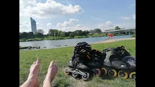 Passau - Wien mit den Skates (Donauradweg)