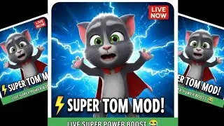 Talking Tom  2  Live | Sabse Jyada Coins Kaise Mile? | Super Tom Mod 🐱💰