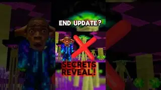 Minecraft END Dimension Update [Rumors vs Reality] (2025) #minecraft #gaming #shorts