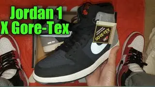 Jordan 1 X Gore Tex shoe review details