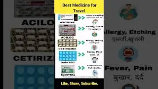 Best Medicine for Travel #medicine #viral #trending