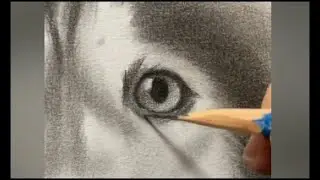 Charcoal Dog Portrait Drawing &ndash; Hyper Realistic Pet Art Time-lapse