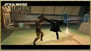 Star Wars KOTOR: Korriban: Speaking to more Sith Students and Interrogating the Mandalorian