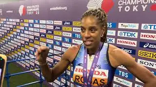 Emotional Yulimar Rojas Reacts To 2025 World Championship Bronze, First Triple Jump Comp In 2 Years