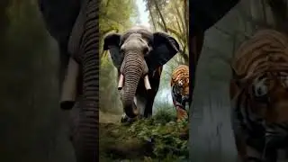 elephant🐘 X tiger🐯