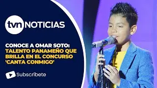 Conoce a Omar Soto:  talento paname&ntilde;o que brilla en en el Concurso 'Canta Conmigo'