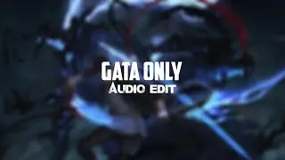 GATA ONLY (Slowed) Audio Edit 🔥🗿 |Gautam| #phonk #audioedit #anime #edit #gataonly