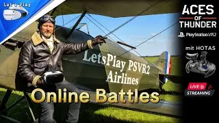 ACES OF THUNDER : PSVR2 : Online Battles :: PS5 Pro, Live Gameplay, deutsch