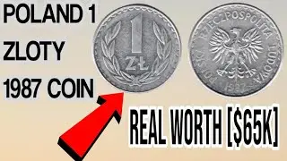 Poland 1 Zloty 1987 Coin Value $65,000 😱 | Rare Polish Coin Explained | CoinXplore
