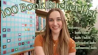 Do I even agree with my 100 Book Bucket List poster?