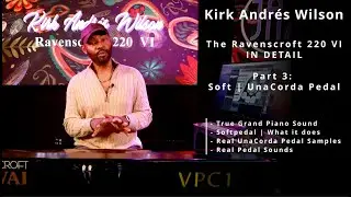 The Ravenscroft 220 VI Grand Piano  -  Part 03 - The  Soft / UnaCorda Pedal