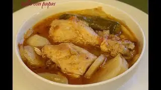 COMO HACER POLLO CON PAPAS #CALDODEPOLLO #POLLOFACIL  #RECETADEMAMA || COCINA Y MAS CON ARMIDA