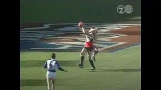 Jason McCartney's HUGE HIT on Peter Everitt + Wayne Carey VS Glen Jakovich