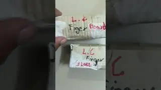 my homemade finger shoes