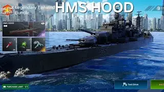 HMS HOOD Modern Warships 