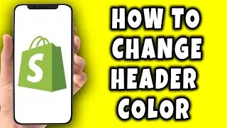 How To Change Header Color In Shopify || Shopify Short Tutorial.