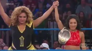 (720pHD): iMPACT Wrestling 12.05.13: Laura Dennis vs  Gail Kim with Lei'D Tapa