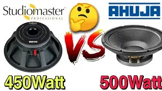 Ahuja Mb500 Vs Studiomaster SMB1545
