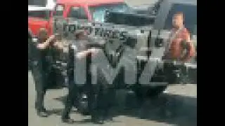 Quinton Rampage Jackson Arrested after chase Updated pictures