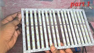 Mini DJ 4 Bass front light making part-1