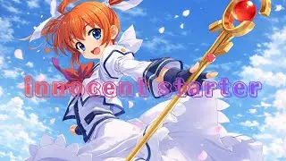 アニメ【魔法少女リリカルなのは】 OPテーマCover  【innocent starter】#AI音楽  #JPOP