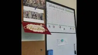 Magnetic Whiteboard/Corkboard Organization Hack | Small Kitchen Reno Part 7 | Vita Plena Design