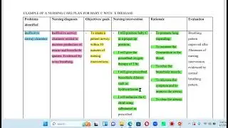 NURSING CARE PLAN PHASE 1CREDIT Intelligent Tutor The Genius Nurses home 