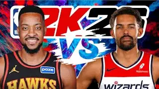 NBA LIVE🔴 LATEST ROSTER Wizards VS Hawks February 6,20 NBA2K26 PS5
