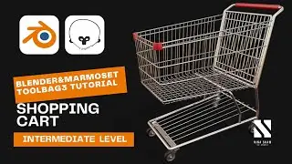 Shopping Cart | Blender/Marmoset Tutorial