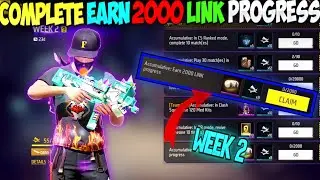 HOW TO COMPLETE EARN 2000 LINK PROGRESS MISSION | EARN PROGRESS MISSION COMPLETE KAISE KARE FF