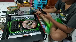 PROSES power class H 3 step rakitan . 3200w final MJL 20 set .