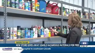 Lincoln opens &lsquo;Good to Go&rsquo; reuse store for hazardous materials, residents shop for free