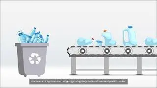 The Happiest Bag  Made from plastic bottles Recycled Polyester!