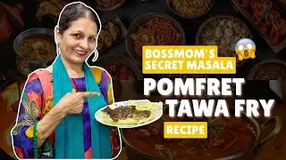 Authentic Masala Pomfret Fry on Tawa | Easy Fish Fry Recipe 🐟