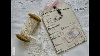 Tuto 2 Tag avec une pochette secrète 