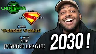 PLANNING de DC STUDIOS jusqu'en 2030 !