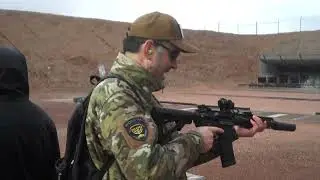 Sig Sauer M400 Suppressed AR15 at SHOT Show 2024 Range Day