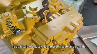 Which machine is the SBS120 hydraulic pump assembly suitable for?#excavator #xcavator #machine