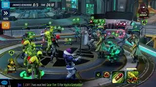 MSF 449k Hydra 3.0 vs 602 Mercenary (Hela-Loki) in Armory   200k PUNCH UP!!!