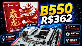 Soyo b550M Argb - Essa eu indico!!!