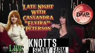 #LIVE 🦇 KNOTT'S SCARY FARM Cassandra 