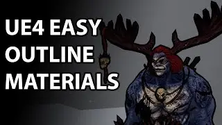 Quick and Easy Character Outlines in UE4 [Tutorial]