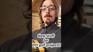 I just came back from hardware store! DIY golf projects coming! #short #DIYgolf