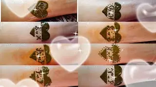 Latest Heart Letter Mehndi Design Collection | Stylish Name Initial Mehndi Designs | New Mehndi 